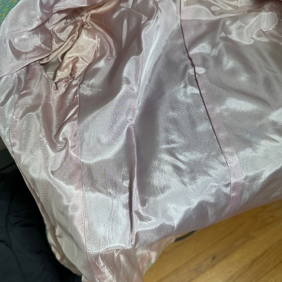 Vintage 1960s Double Breasted Wool Plaid Tweed Jacket Small USA - Picture 8 of 16